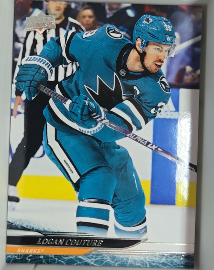 2024-25 Upper Deck #150 Logan Couture — front