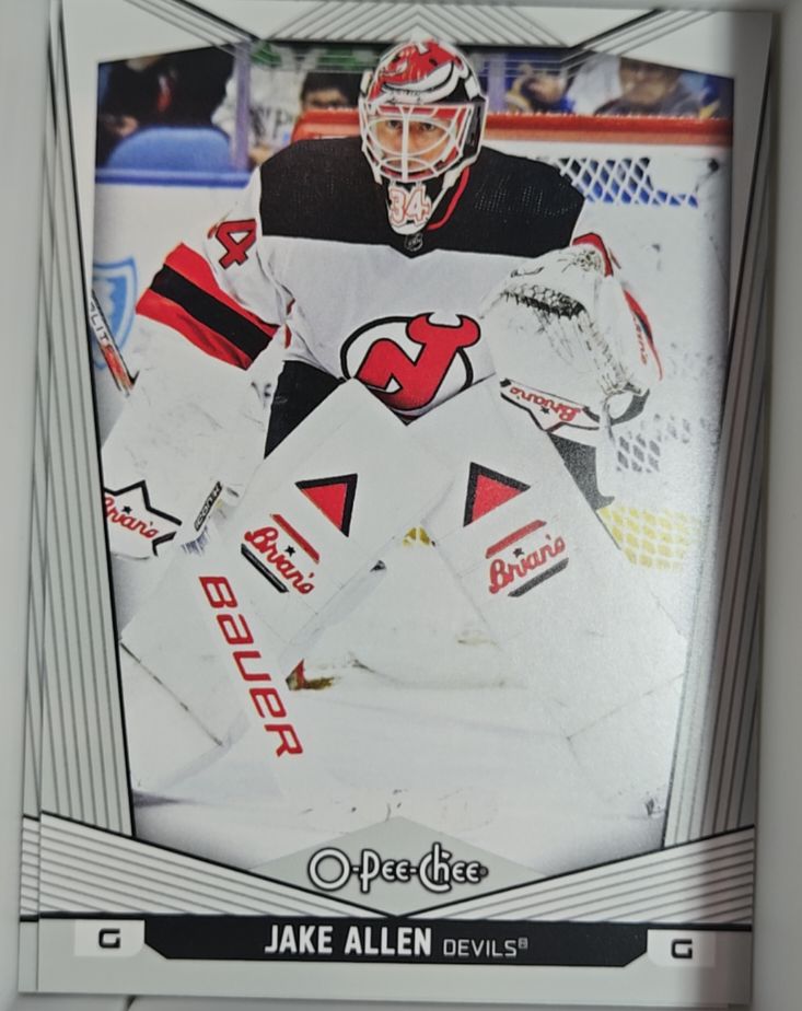 2024-25 O-Pee-Chee #450 Jake Allen — front