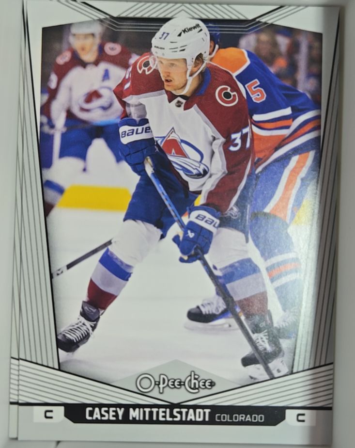 2024-25 O-Pee-Chee #194 Casey Mittelstadt Colorado Avalanche — front