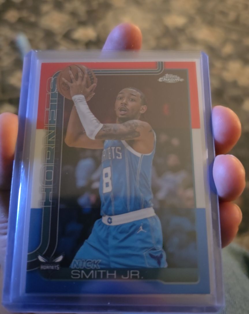 2025-26 Topps Chrome Nick Smith Jr. — front