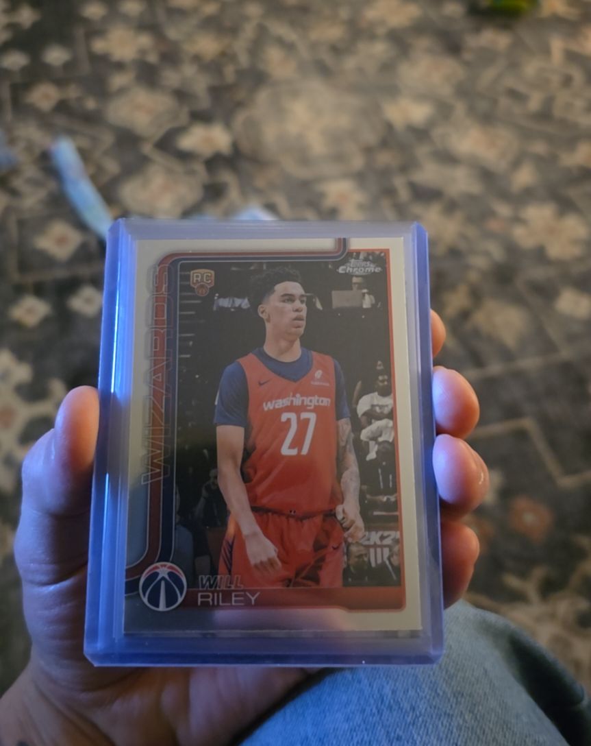 2025-26 Topps Chrome #271 Will Riley — front