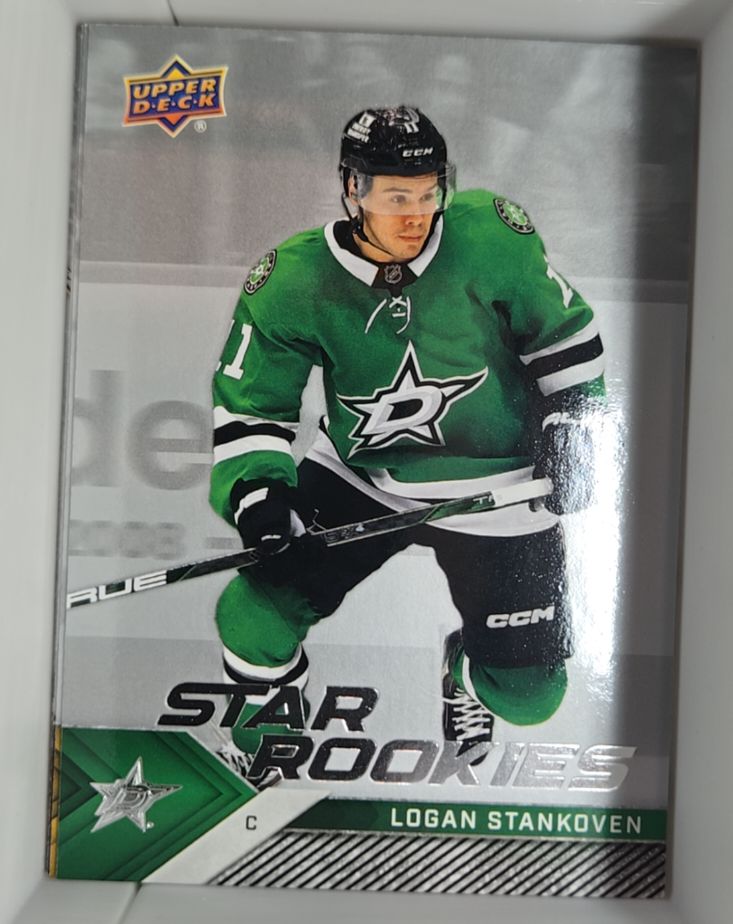 2024-25 Upper Deck Star Rookies #2 Logan Stankoven — front
