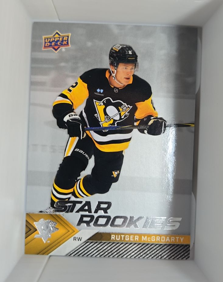 2024-25 Upper Deck NHL Star Rookies #18 Rutger McGroarty — front