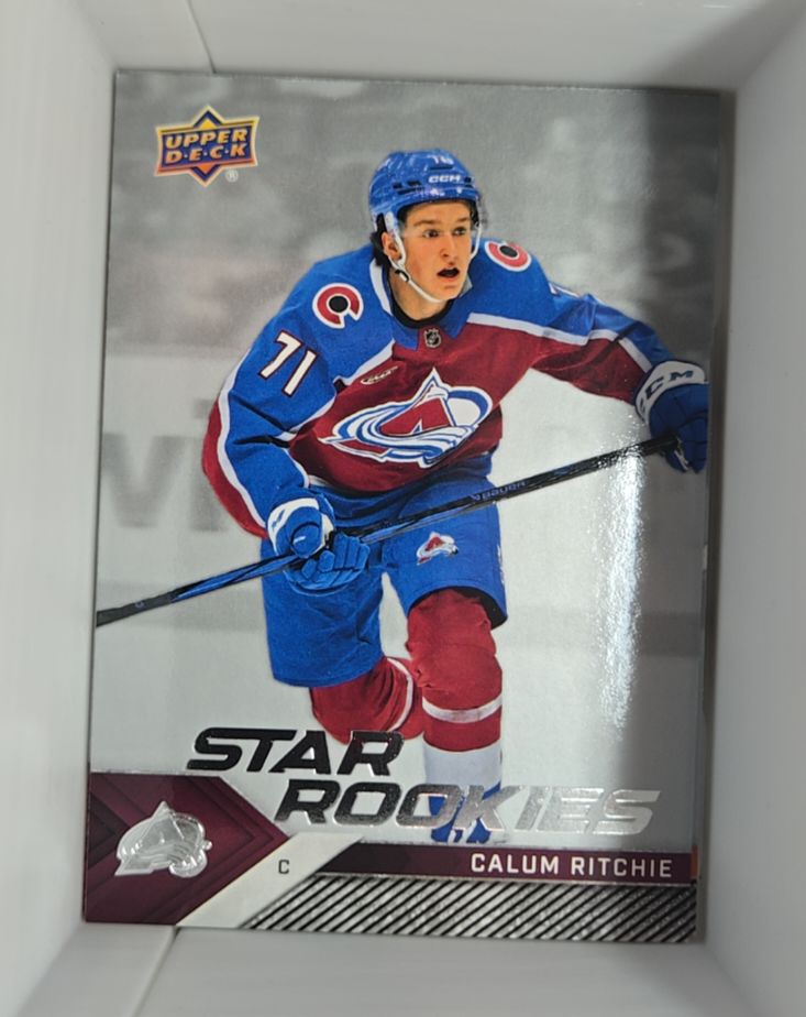2024-25 Upper Deck Star Rookies #20 Calum Ritchie — front
