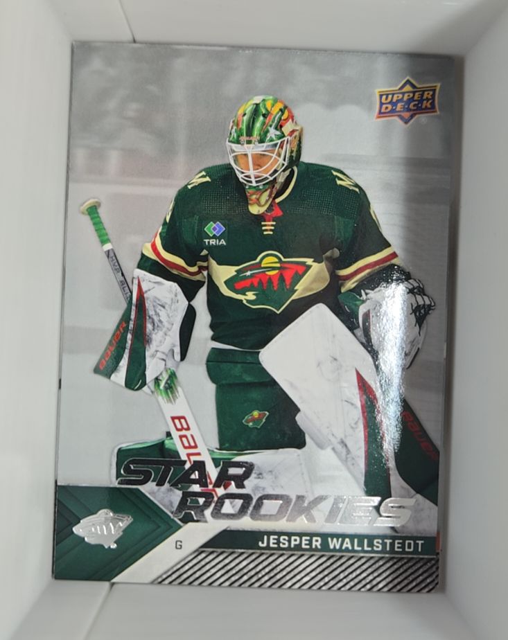 2024-25 Upper Deck Star Rookies #7 Jesper Wallstedt — front
