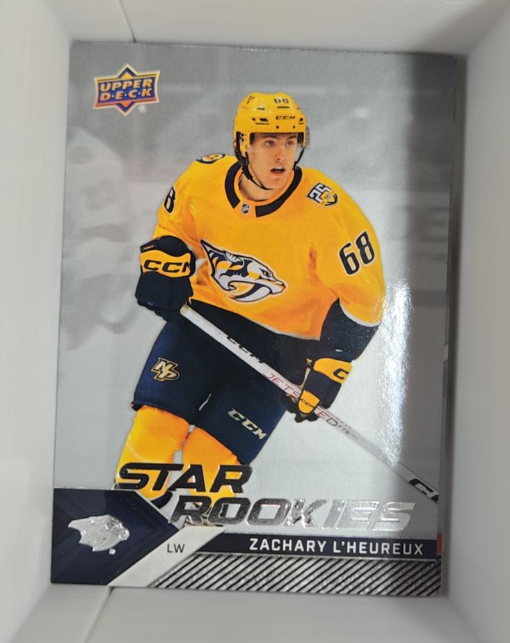 2024-25 Upper Deck NHL Star Rookies #25 Zachary L'Heureux — front