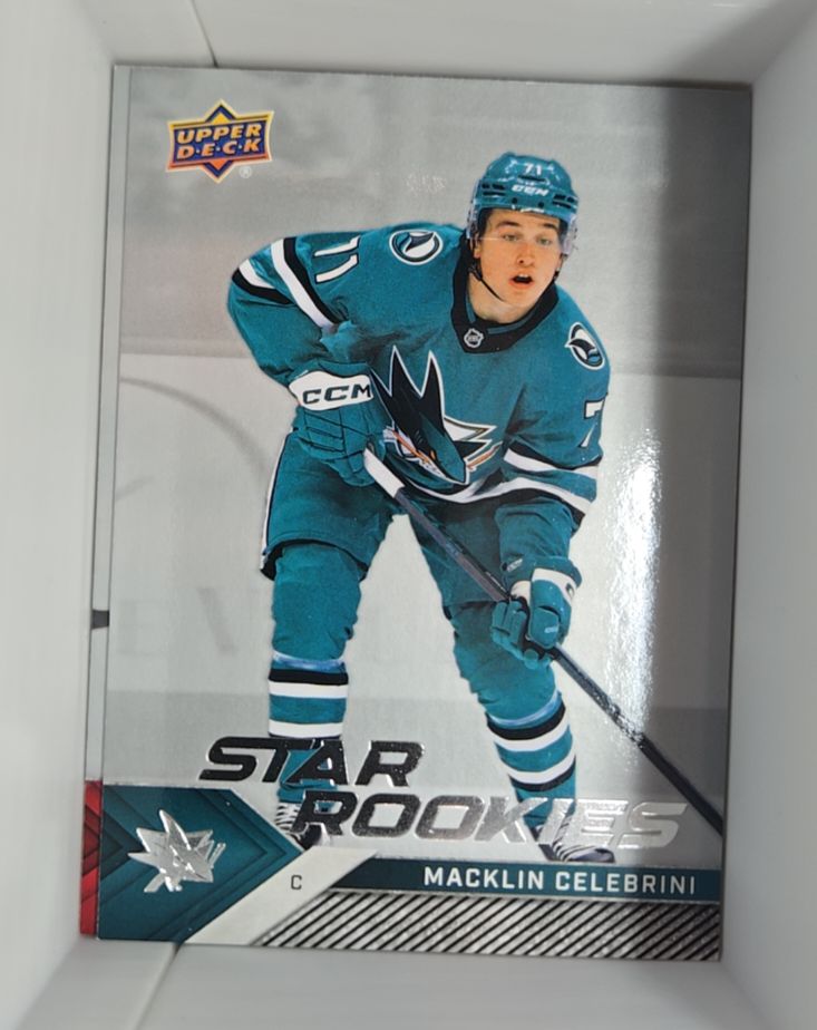 2024-25 Upper Deck Star Rookies #13 Macklin Celebrini — front