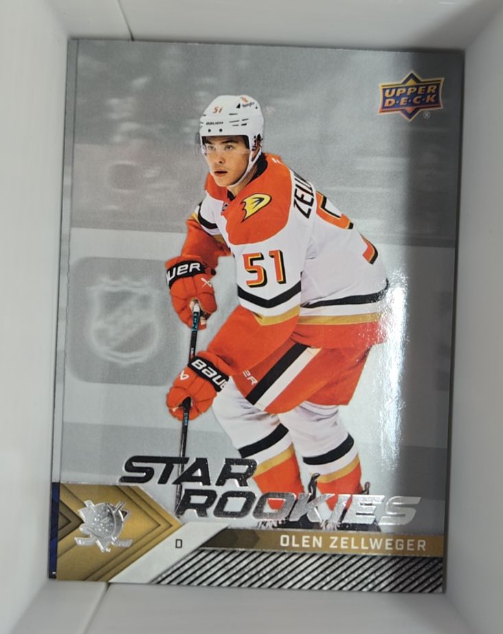 2024-25 Upper Deck Star Rookies #10 Olen Zellweger — front