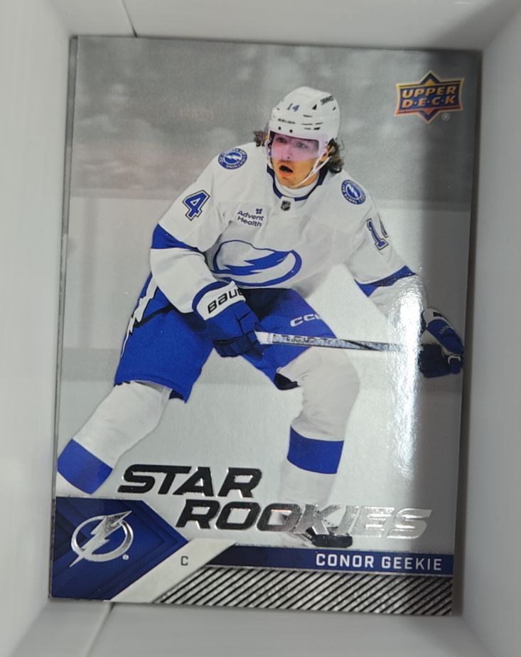 2024-25 Upper Deck NHL Star Rookies #19 Conor Geekie — front