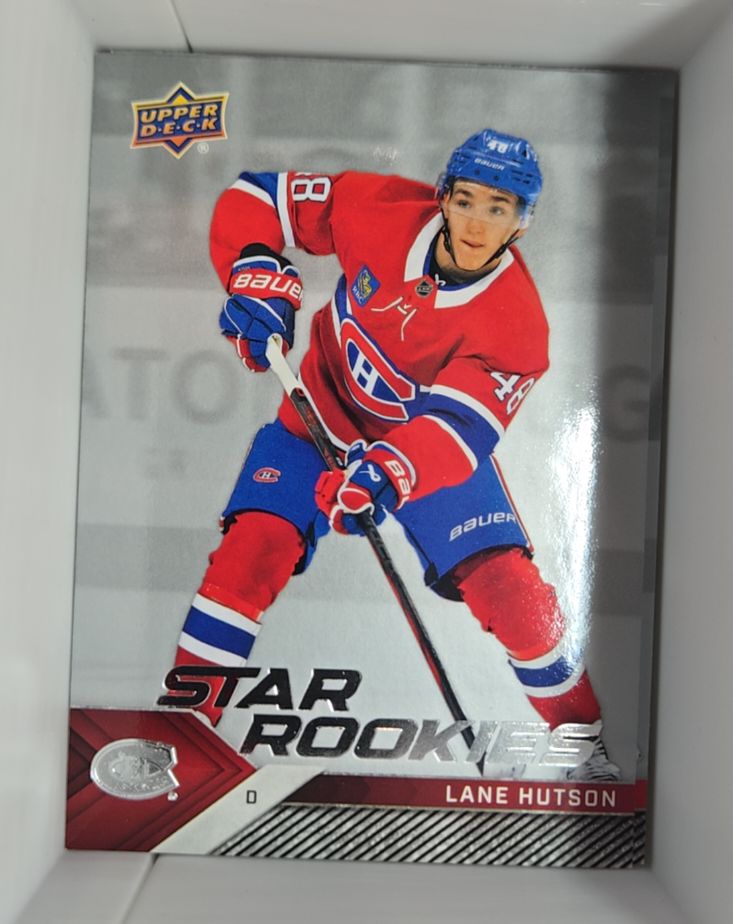 2024-25 Upper Deck #8 Lane Hutson — front
