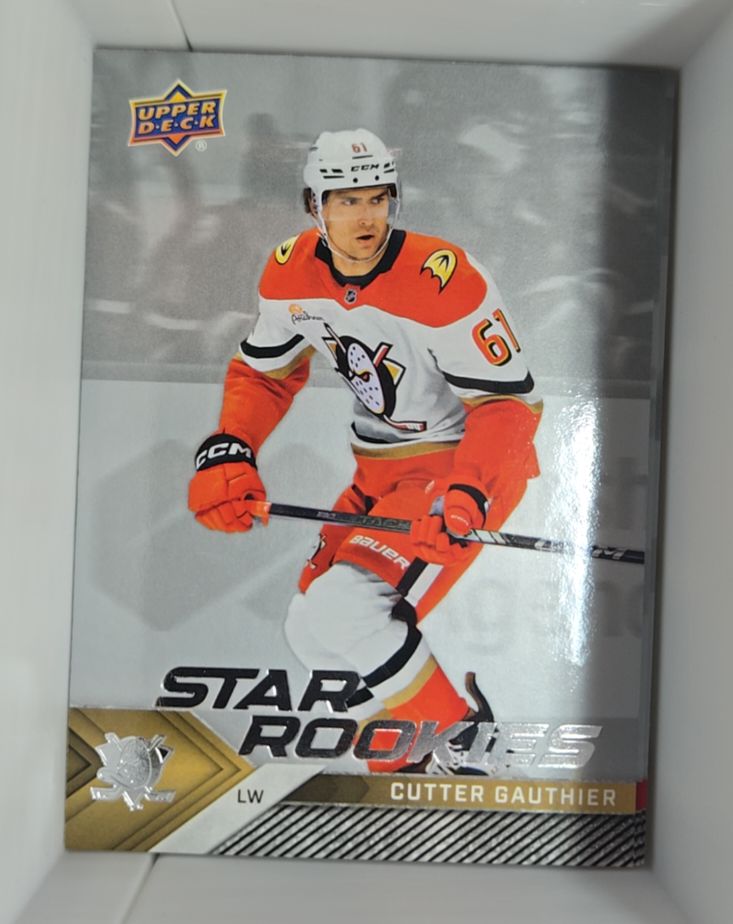 2024-25 Upper Deck Star Rookies #1 Cutter Gauthier — front