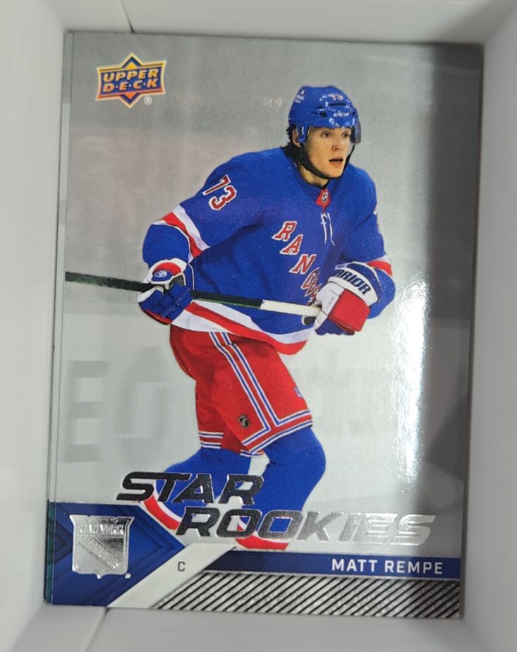 2024-25 Upper Deck Star Rookies #12 Matt Rempe — front