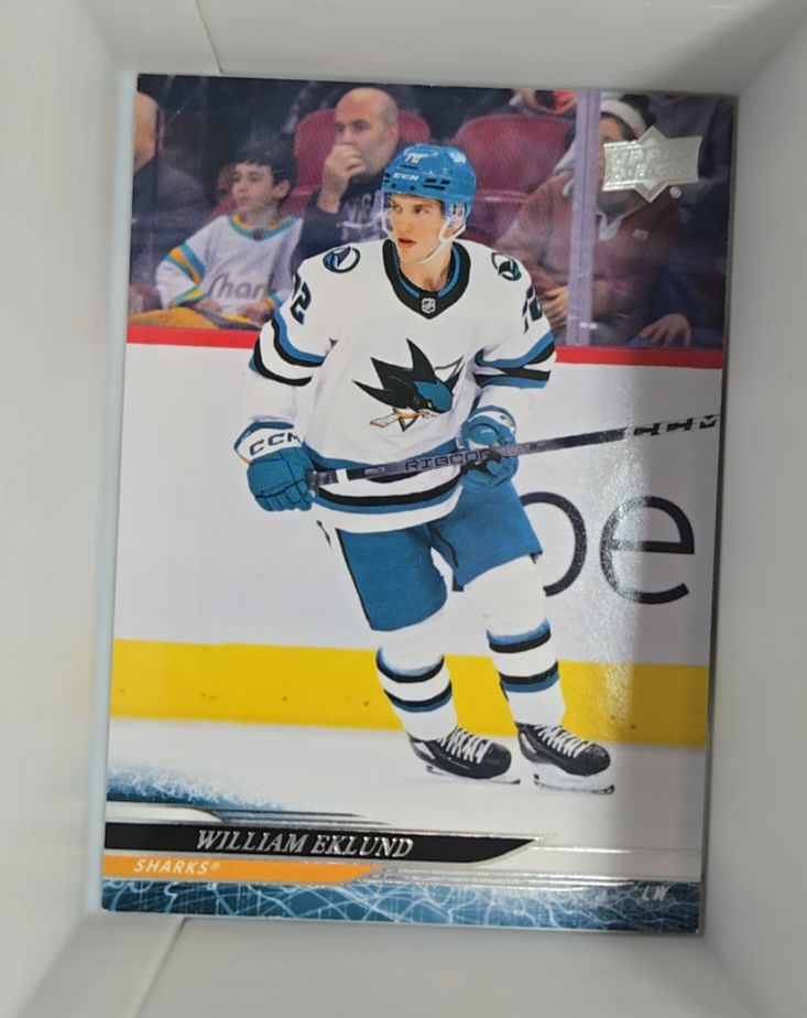 2024-25 Upper Deck William Eklund — front