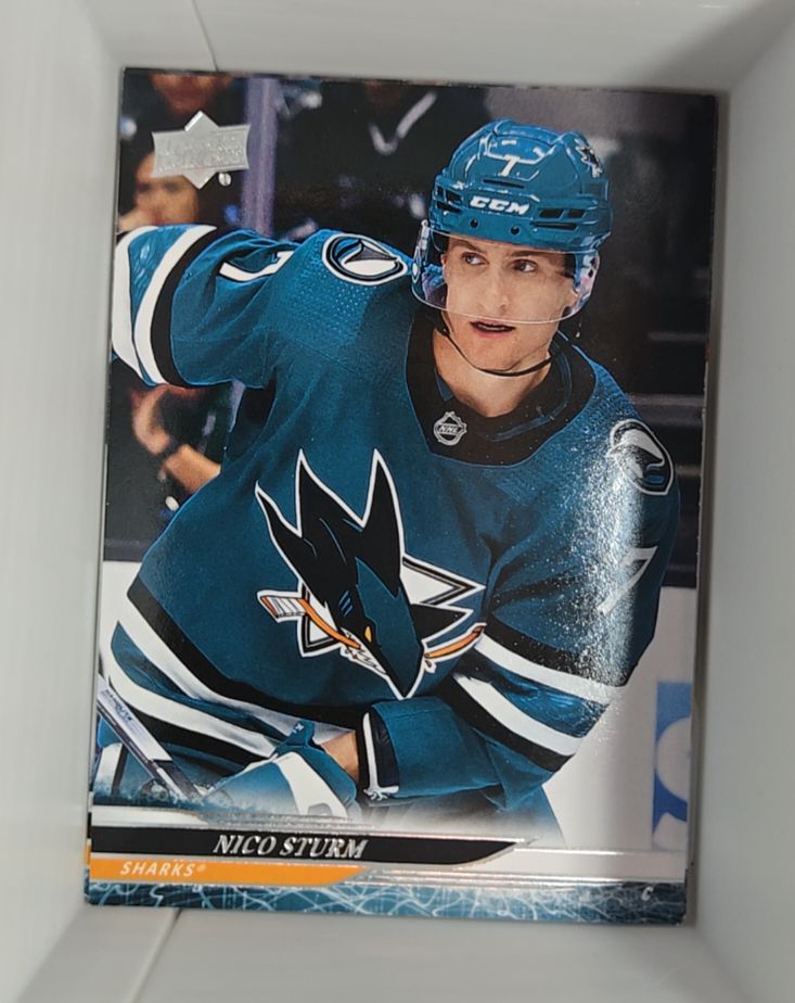 2024-25 Upper Deck Series 2 #385 Nico Sturm — front
