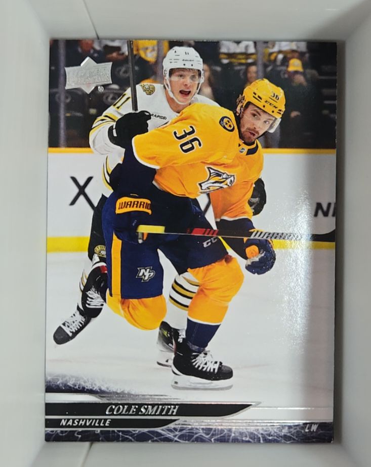 2024-25 Upper Deck Series 2 #345 Cole Smith — front