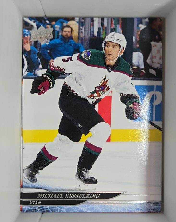 2024-25 Upper Deck Series 2 #423 Michael Kesselring — front
