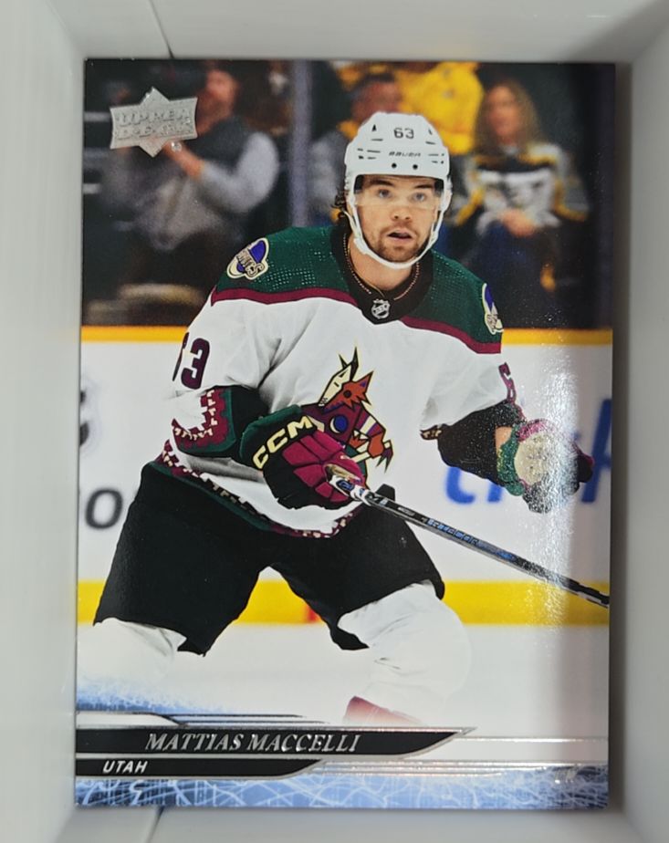 2024-25 Upper Deck #421 Mattias Maccelli — front