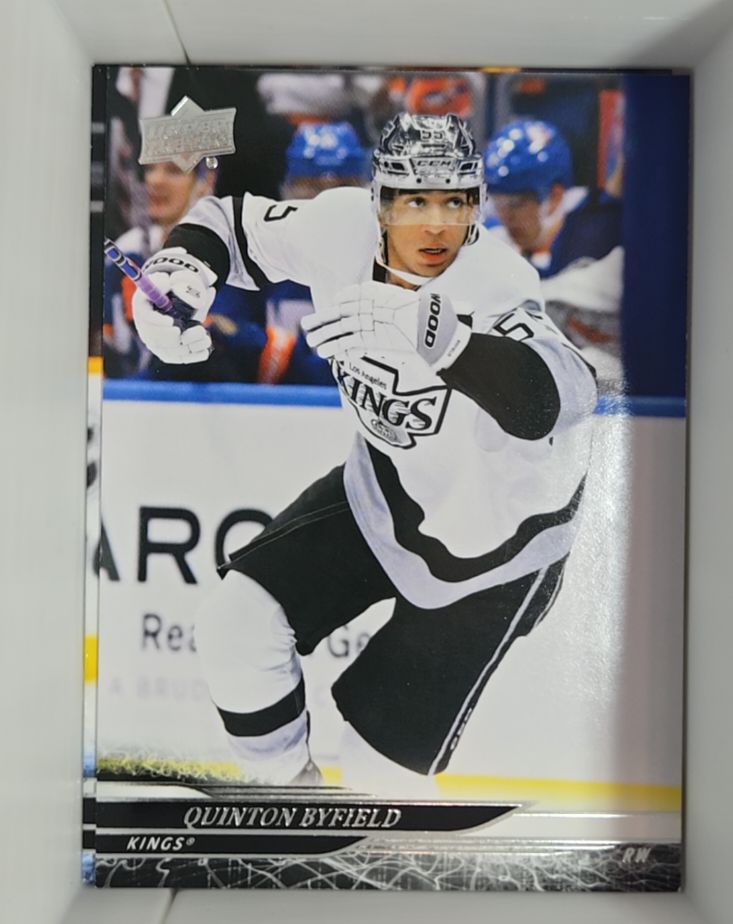 2024-25 Upper Deck Series 2 #328 Quinton Byfield — front