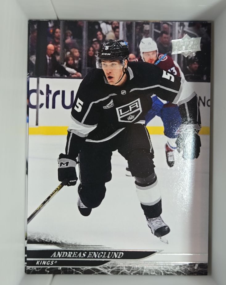 2024-25 Upper Deck Series 2 #327 Andreas Englund — front