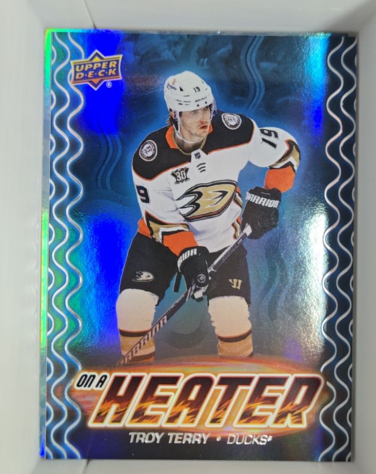 2024-25 Upper Deck On A Heater #OH-4 Troy Terry — front