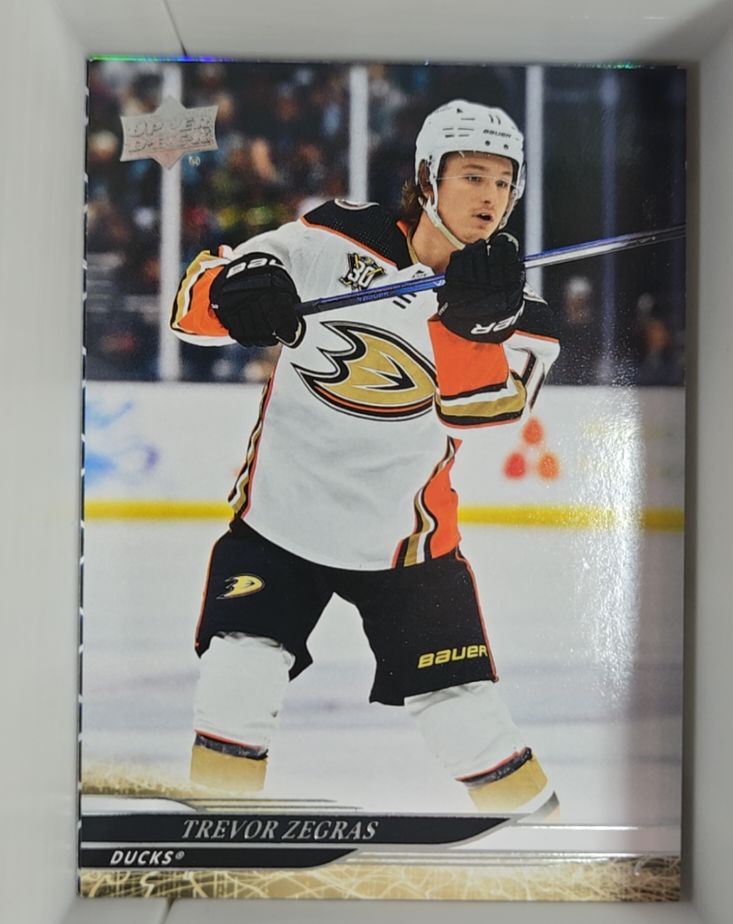 2024-25 Upper Deck Series 2 #251 Trevor Zegras — front