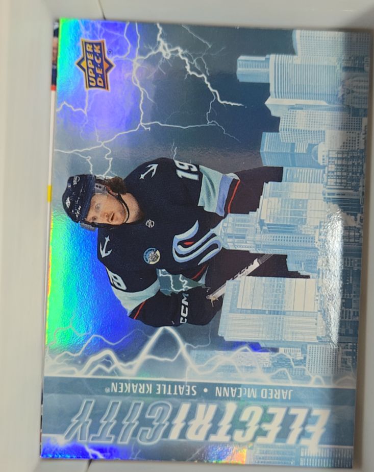 2024-25 Upper Deck Series 2 ElectriCITY #EC-8 Jared McCann — front