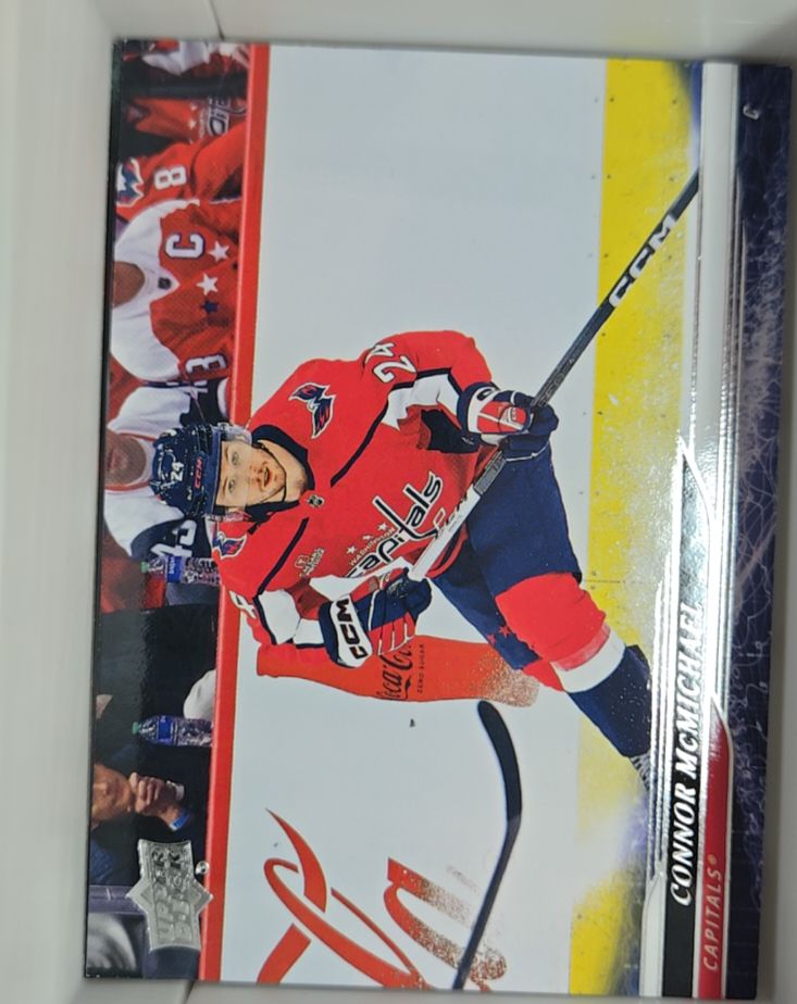 2024-25 Upper Deck #438 Connor McMichael Washington Capitals — front