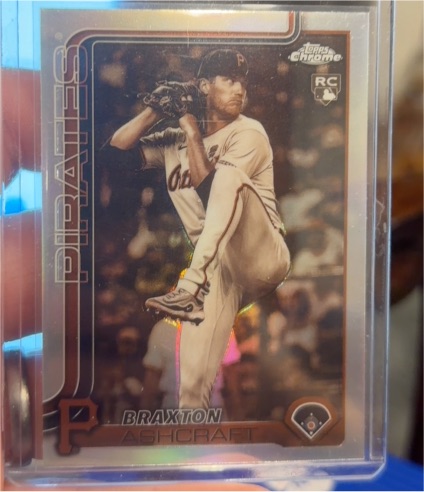 2025 Topps Chrome Update #USC142 Braxton Ashcraft — front