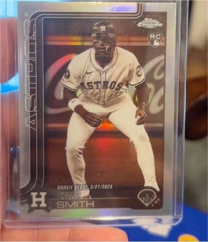 2025 Topps Chrome Update #USC19 Cam Smith — front