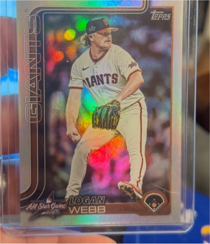 2025 Topps Update #ASG-48 Logan Webb — front