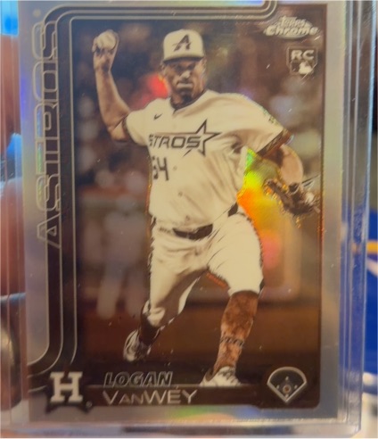 2025 Topps Chrome Update #USC141 Logan VanWey — front