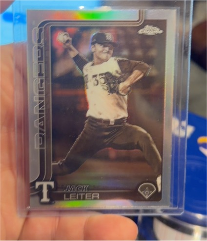 2025 Topps Chrome Update #USC42 Jack Leiter — front