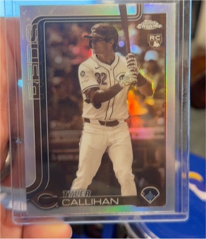 2025 Topps Chrome Update #USC156 Tyler Callihan — front