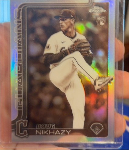 2025 Topps Chrome Update #USC119 Doug Nikhazy — front