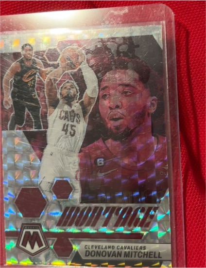 2022-23 Panini Mosaic #45 Donovan Mitchell — front