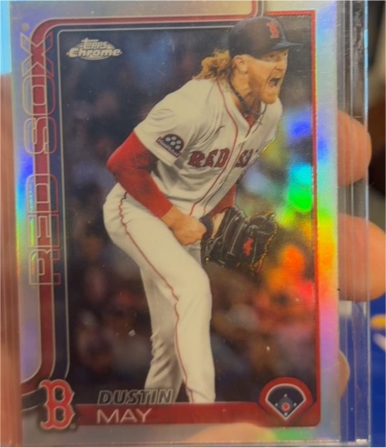 2025 Topps Chrome Update #USC80 Dustin May — front