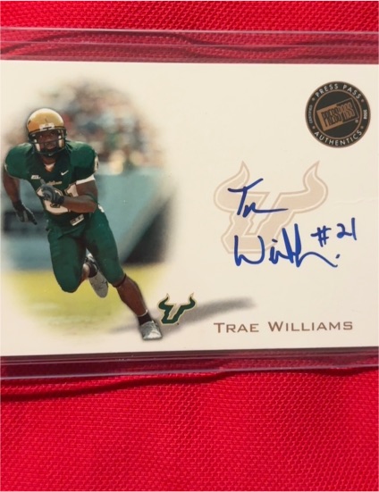 2008 Press Pass #PPS-TW Trae Williams — front