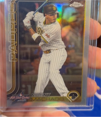 2025 Topps Chrome Update #ASG-16 Manny Machado — front