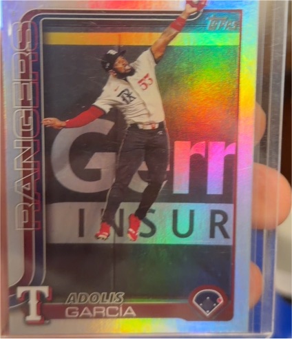 2025 Topps Series 1 #247 Adolis Garcia — front