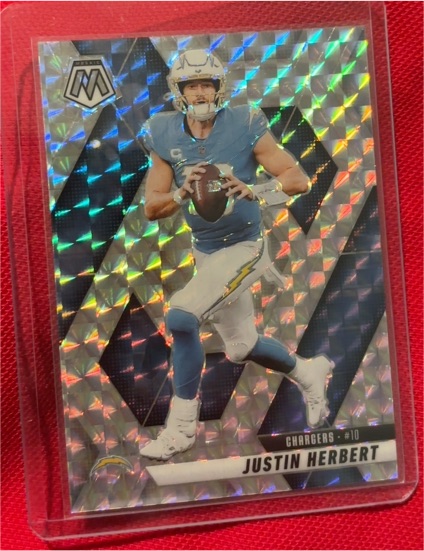 2025 Panini Mosaic #80 Justin Herbert — front
