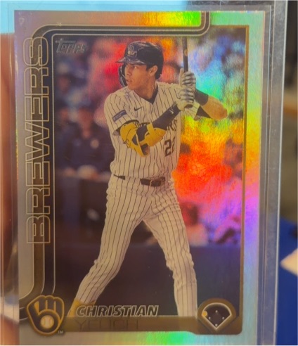 2025 Topps Series 1 #49 Christian Yelich — front