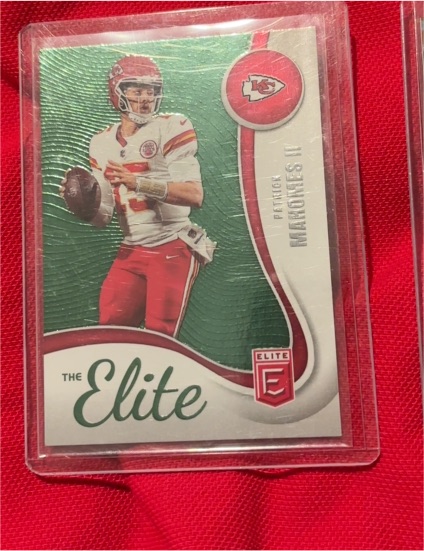 2025 Panini Donruss Elite The Elite #9 Patrick Mahomes II — front