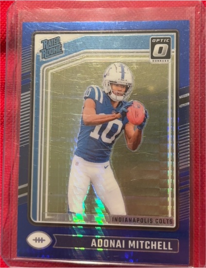 2024 Donruss Optic #203 Adonai Mitchell — front