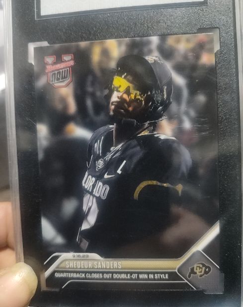 2023 Bowman U Now #5 Shedeur Sanders — front