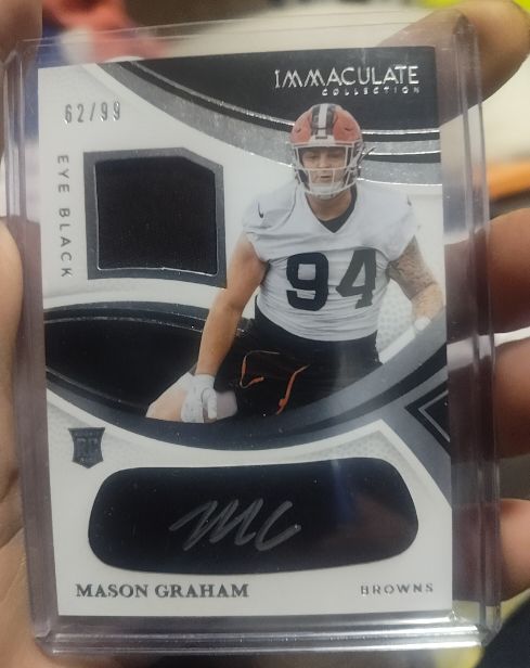 2025 Panini Immaculate Collection #62 Mason Graham — front