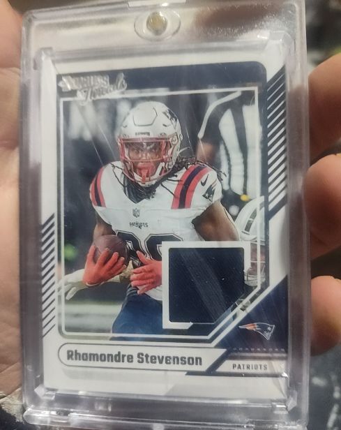 2024 Panini Donruss - Donruss Threads #DTH-RST Rhamondre Stevenson — front
