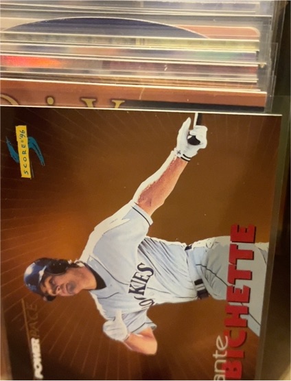1996 Score #96 Miguel Tejada — front