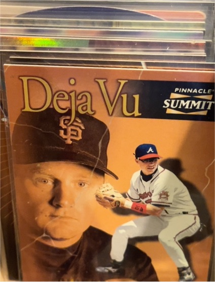 1996 Pinnacle Summit #161 Chipper Jones / Matt Williams — front