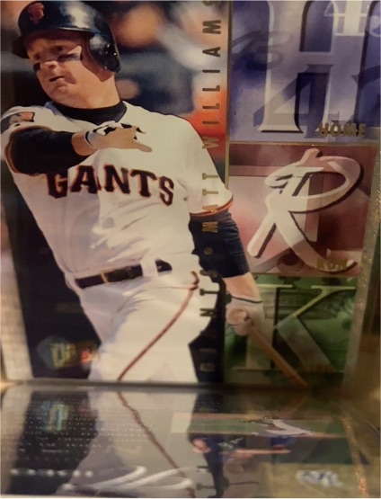 1995 Fleer Ultra Home Run Kings #6 Matt Williams — front