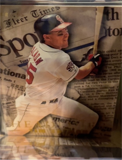 1995 Fleer Update #17 Tim Salmon Headliners — front